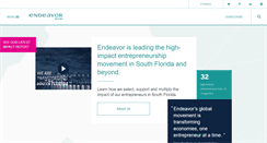 Desktop Screenshot of endeavormiami.org